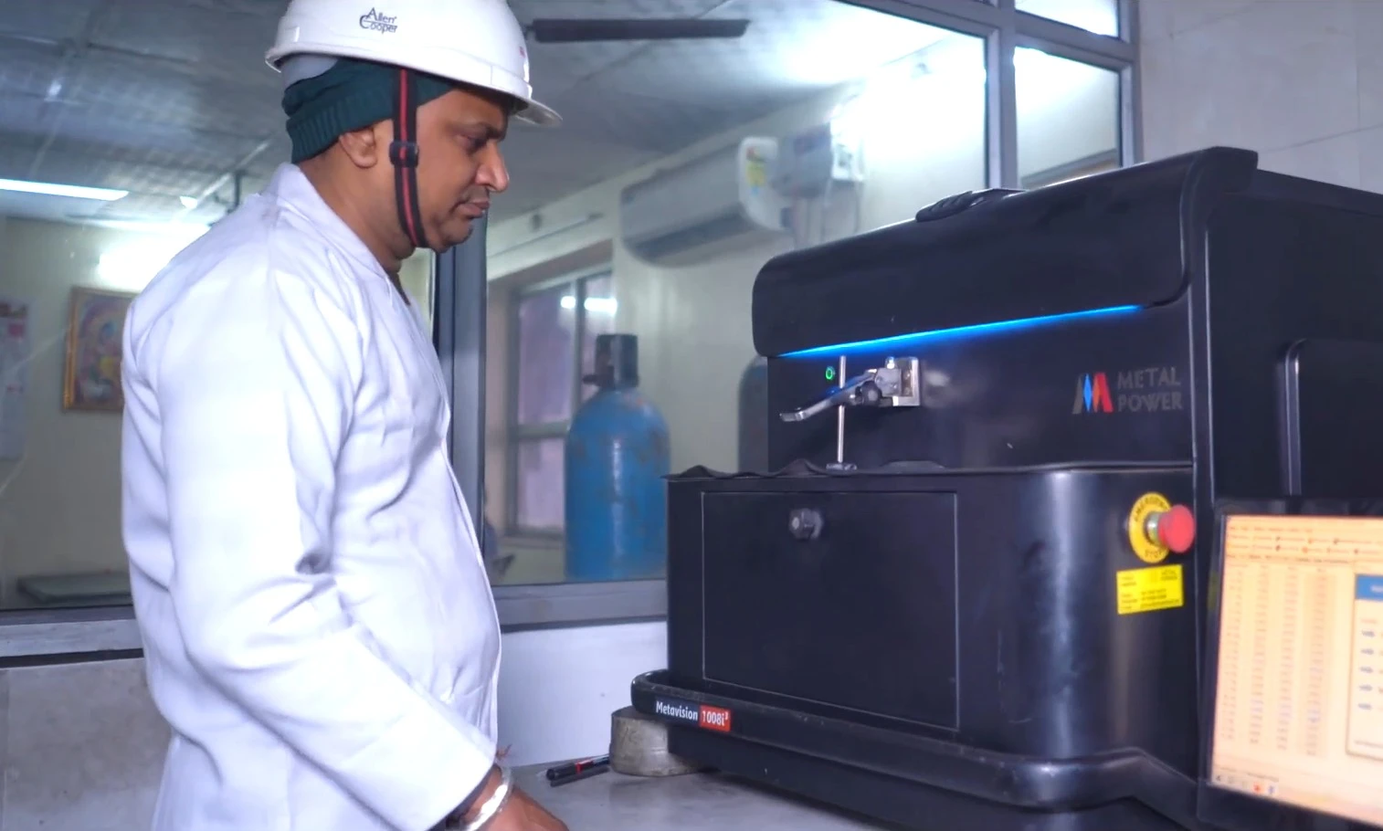 Chemical Testing of TMT and structural steel