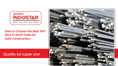 Guide to choosing the best TMT bars in North India for safe construction featuring high quality and trusted TMT bar manufacturers in Uttarakhand and surrounding regions